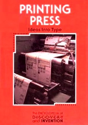 Imagen de archivo de Printing Press : Ideas into Type a la venta por Better World Books
