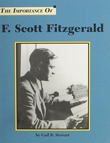 Beispielbild fr F. Scott Fitzgerald zum Verkauf von Better World Books: West