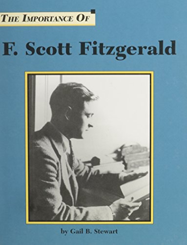 9781560065418: The Importance Of Series - F. Scott Fitzgerald