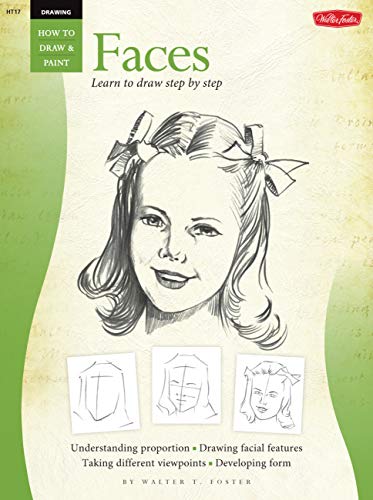 9781560100027: Drawing: Faces: Learn to draw step by step (How to Draw & Paint)