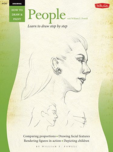 9781560101567: Drawing: People with William F. Powell: Learn to paint step by step (How to Draw & Paint)