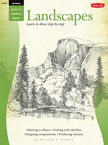 Stock image for Drawing: Landscapes with William F. Powell: Learn to draw step by step (How to Draw Paint) for sale by Blue Vase Books