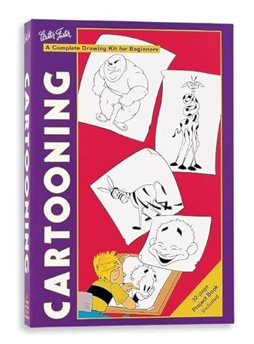 Imagen de archivo de Cartooning (Walter Foster Cartooning Kits) a la venta por Half Price Books Inc.