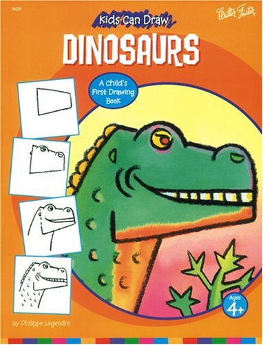 Beispielbild fr Kids Can Draw Dinosaurs zum Verkauf von Wonder Book