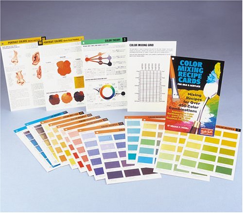 Color Mixing Recipe Cards for Oils & Acrylics (9781560103820) by Powell, William F.