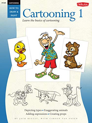Stock image for Cartooning: Cartooning 1: Learn the basics of cartooning (How to Draw & Paint) for sale by Orion Tech