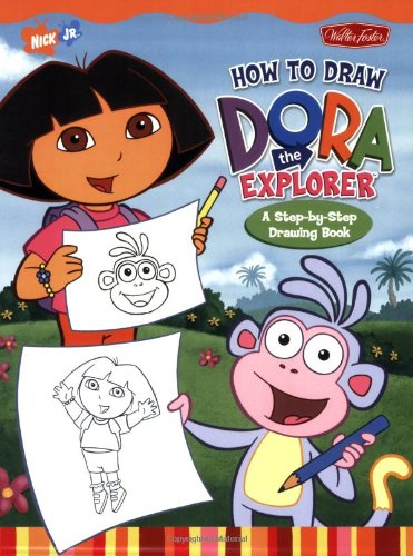 Beispielbild fr Dora the Explorer: A Step by Step Drawing Book (Nick How to Draw) zum Verkauf von Off The Shelf