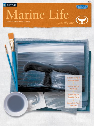 Stock image for Marine Life with Wyland & Acrylic for sale by Books Puddle