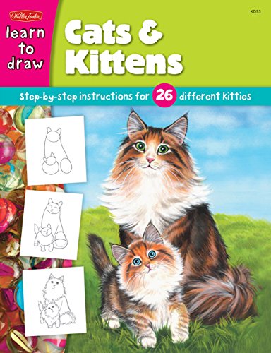 Beispielbild fr Cats & Kittens: Step-by-step Instructions for 26 Different Kitties (Learn to Draw) zum Verkauf von SecondSale