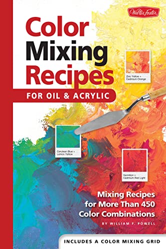 Stock image for Color Mixing Recipes for Oil & Acrylic: Mixing recipes for more than 450 color combinations for sale by SecondSale