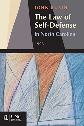 9781560112457: Law of Self-defense in North Carolina: 1996