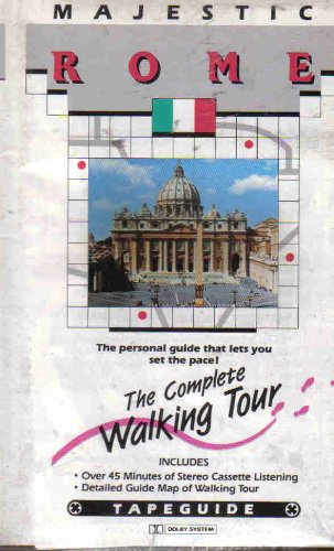 Italy: Majestic Rome (Tapeguide Walking Tours) (9781560150091) by Tapeguide