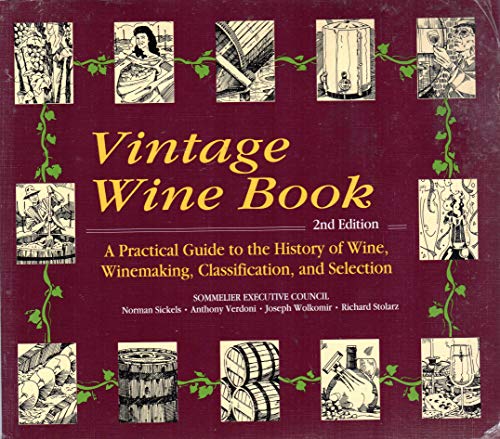 Beispielbild fr Vintage Wine Book zum Verkauf von Better World Books: West