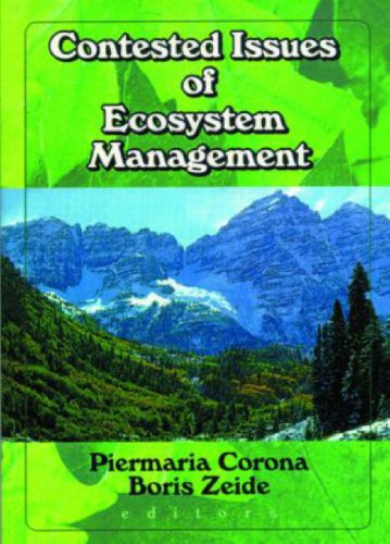 Beispielbild fr Contested Issues of Ecosystem Management zum Verkauf von Better World Books