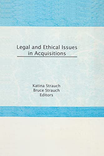 Stock image for Legal and Ethical Issues in Acquisitions for sale by GreatBookPrices