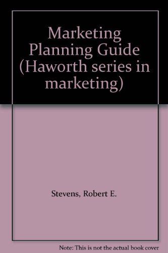 Stock image for Marketing Planning Guide for sale by Irish Booksellers