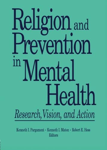 Stock image for Religion and Prevention in Mental Health for sale by Blackwell's