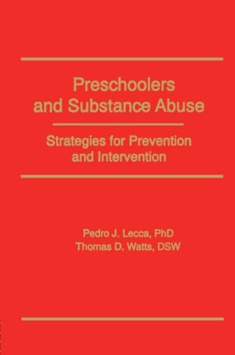 Beispielbild fr Preschoolers and Substance Abuse zum Verkauf von Blackwell's