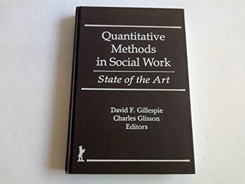 Beispielbild fr Quantitative Methods in Social Work: State of the Art. zum Verkauf von Libresso - das Antiquariat in der Uni