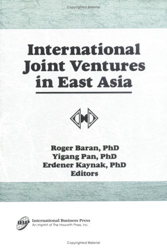 Imagen de archivo de International Joint Ventures in East Asia (Monograph Published Simultaneously As the Journal of Euromarketing , Vol 4, No 3/4) a la venta por Wonder Book