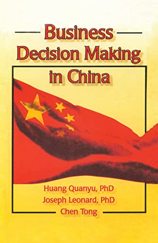 Stock image for Business Decision Making in China for sale by Chiron Media