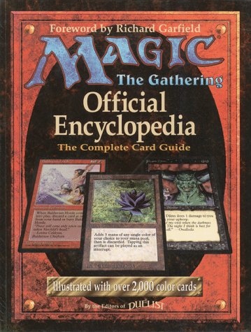 Stock image for Magic: The Gathering -- Official Encyclopedia, Volume 1: The Complete Card Guide for sale by Browse Awhile Books