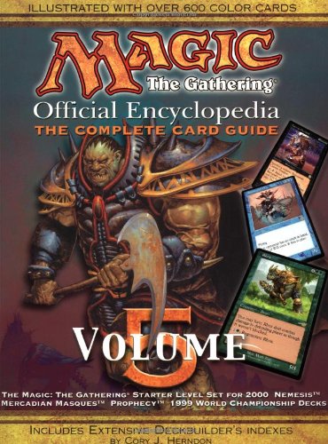 9781560252719: Magic: The Gathering -- Official Encyclopedia, Volume 5: The Complete Card Guide
