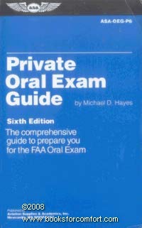 Imagen de archivo de Private Oral Exam Guide: The Comprehensive Guide to Prepare You for the Faa Oral Exam a la venta por Goldstone Books