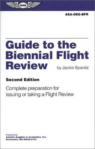 Imagen de archivo de Guide to the Biennial Flight Review a la venta por Better World Books