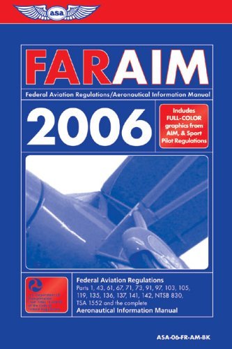 Imagen de archivo de FAR/AIM 2006: Federal Aviation Regulations/Aeronautical Information Manual for 2006 (FAR/AIM series) a la venta por SecondSale