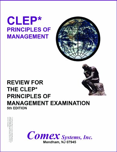 9781560302964: Review For The CLEP Principles of Management Examination