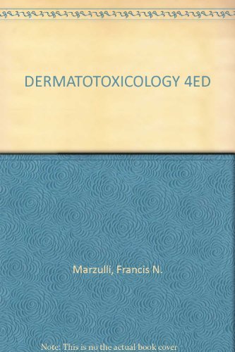 Stock image for Dermatotoxicology 4Ed for sale by Half Price Books Inc.