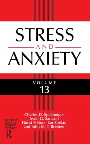 9781560321392: Stress And Anxiety: 13 (Clinical and Community Psychology)