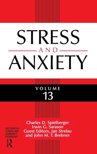 Stock image for Stress and Anxiety Vol. 13 for sale by Better World Books