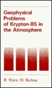 Geophysical problems of krypton-85 in the atmosphere