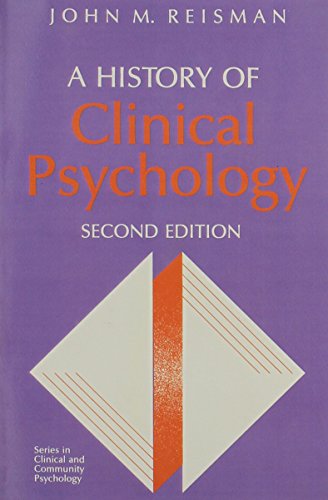 Stock image for A History Of Clinical Psychology for sale by Books of the Smoky Mountains