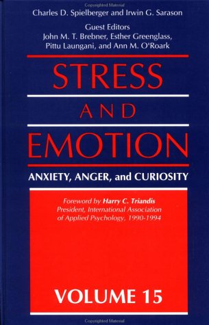 9781560322849: Stress And Emotion