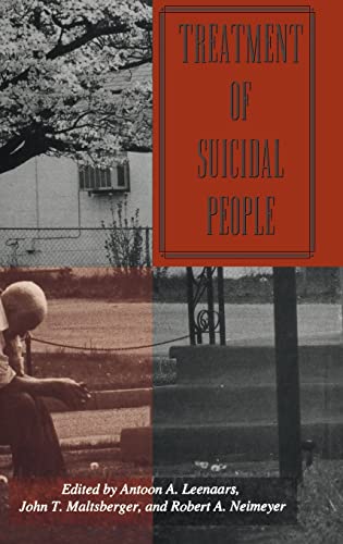 Imagen de archivo de Treatment of Suicidal People a la venta por Better World Books