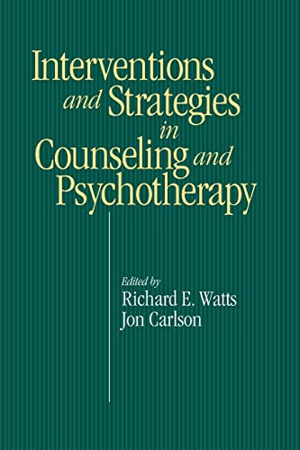 Imagen de archivo de Intervention & Strategies in Counseling and Psychotherapy a la venta por Half Price Books Inc.