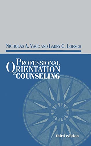 Stock image for Professional Orientation to Counseling (Accelerated Development) for sale by HPB-Emerald
