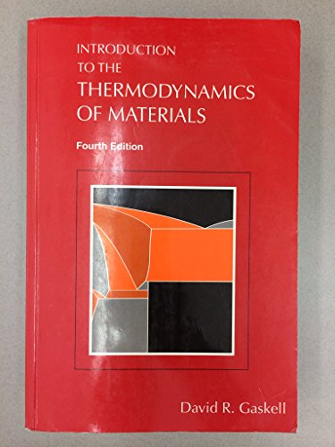 9781560329923: Introduction to the Thermodynamics of Materials, 4th Edition