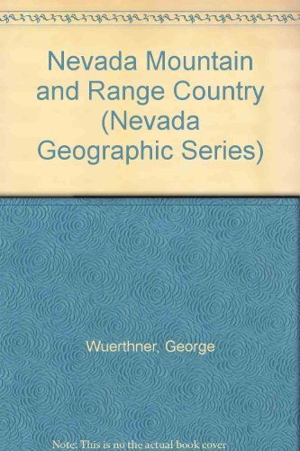 Stock image for Nevada Mountain Ranges (Nevada Geographic Series) for sale by Decluttr