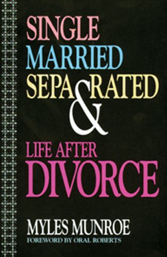 Beispielbild fr Single, Married, Separated and Life after Divorce zum Verkauf von SecondSale