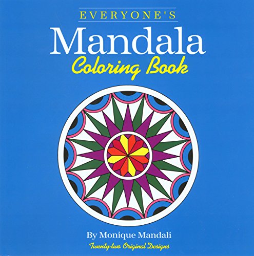 Beispielbild fr Everyone's Mandala Coloring Book (Volume 1) zum Verkauf von Wonder Book