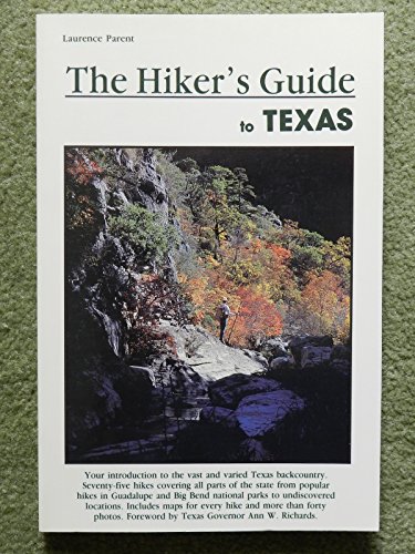 Stock image for The Hiker's Guide to Texas for sale by Better World Books