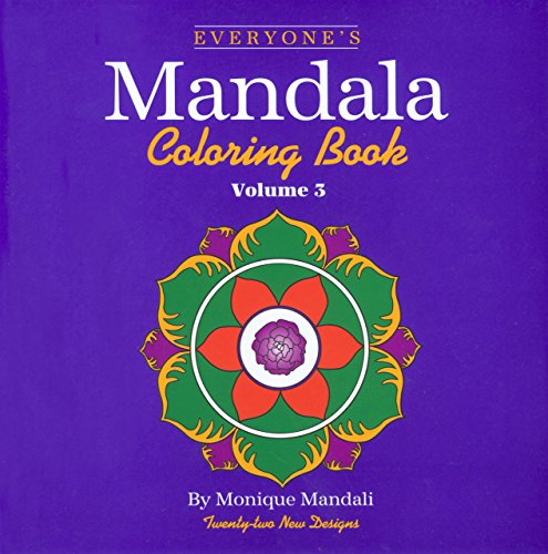 Beispielbild fr Everyone's Mandala Coloring Book zum Verkauf von Better World Books