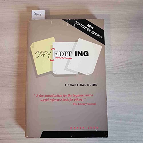 Beispielbild fr Copyediting: A Practical Guide zum Verkauf von Wonder Book