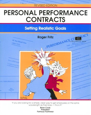 Beispielbild fr Personal Performance Contracts : Setting Realistic Goals zum Verkauf von Better World Books