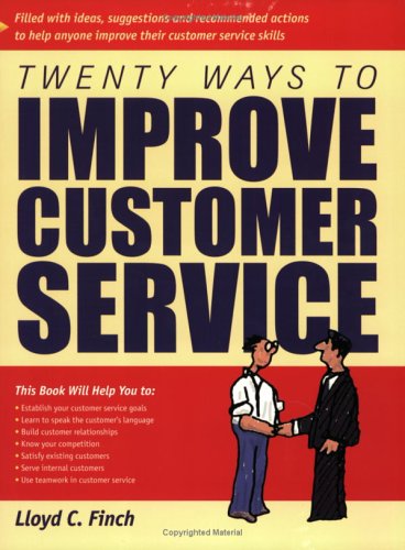 Stock image for Twenty Ways to Improve Customer Service (Quick Read) for sale by Goodwill Books