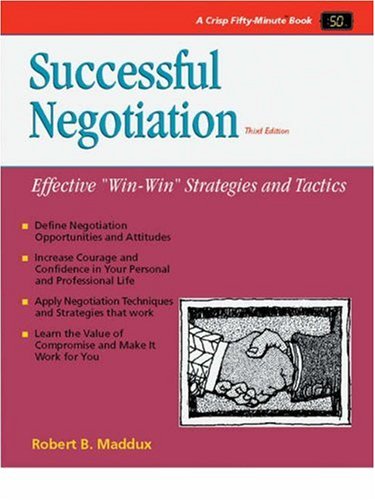 Stock image for Successful Negotiation (50-Minute Series) for sale by SecondSale